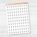 Hand-Doodled Balloons Icon Planner Stickers | I-426
