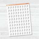 Happy Mail Icons | Hand Doodled Sticker Mail Planner Stickers | I-430