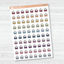 Pay Bill Icons | Hand Doodled Bills Planner Stickers | I-437