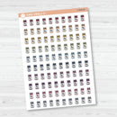 Prescription Icons | Hand Doodled RX Medicine Bottle Planner Stickers | I-440