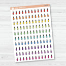 Paint Nails Icon| Hand Doodled Nail Polish Planner Stickers | I-445