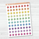 Hand Doodled Speech Bubble Planner Stickers | I-446