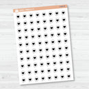 Hand Doodled Speech Bubble Planner Stickers | I-446