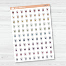 Coffee Icons | Hand Doodled To-Go Coffee Cup Icon Planner Stickers | I-449