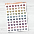 Hand Doodled Happy Mail Box Planner Stickers | I-452
