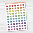 Hand Doodled Happy Mail Box Planner Stickers | I-452