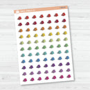 Hand Doodled Towel Stack | Laundry Planner Stickers and Labels | I-459