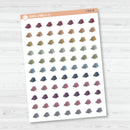 Hand Doodled Towel Stack | Laundry Planner Stickers and Labels | I-459