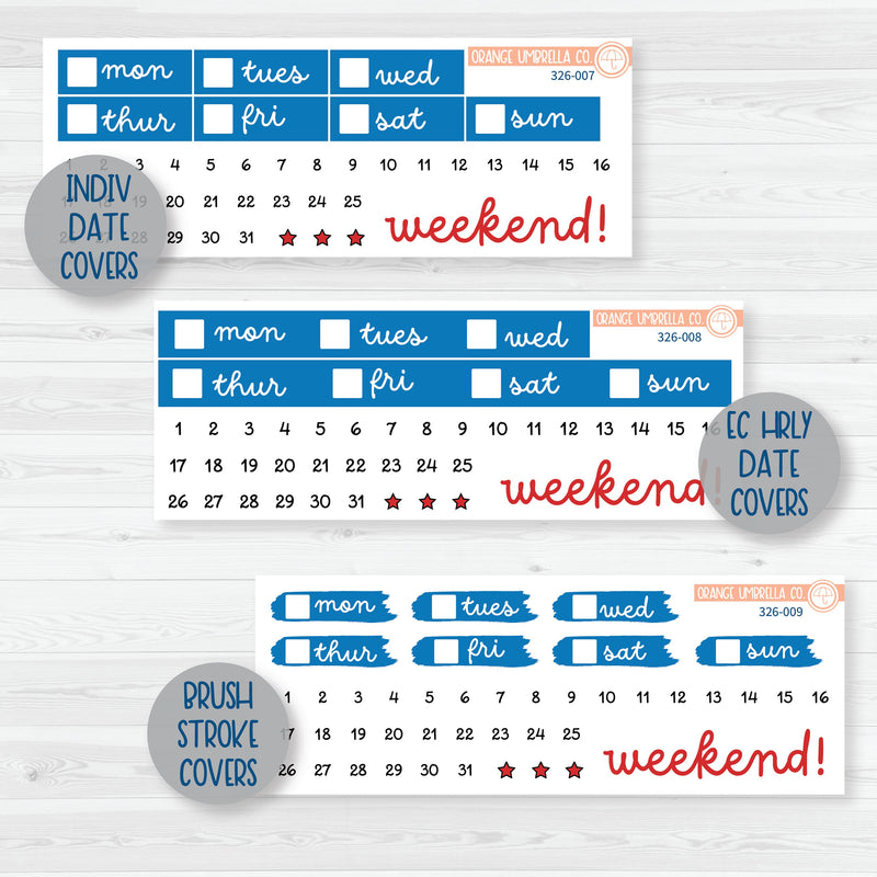 Underwater Ocean Kit | Weekly Planner Kit Stickers | Go Fish | 326-001