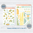 Summer Bees Universal Planner Kit | Journal Style Planner Kit Stickers | U-015