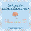 Hand Doodled Shopping Cart Icon Planner Stickers | I-464