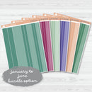 Erin Condren Washi Planner Stickers | Erin Condren Palette | EC-029-034