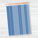 Erin Condren Colored Washi Planner Stickers | Erin Condren Palette | EC-035-040