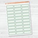 NP-Basic Third Box Label Planner Stickers | Erin Condren Evolve Palette | EC-053-058