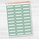 NP-Basic Third Box Label Planner Stickers | Erin Condren Evolve Palette | EC-053-058