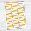 NP-Basic Third Box Label Planner Stickers | for Erin Condren Evolve Palette | EC-059-064