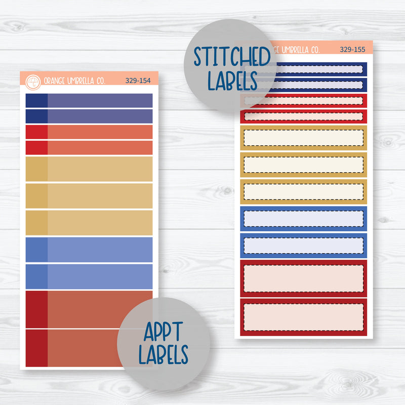 4th Of July | 7x9 Plum Daily Planner Kit Stickers | Liberty | 329-151