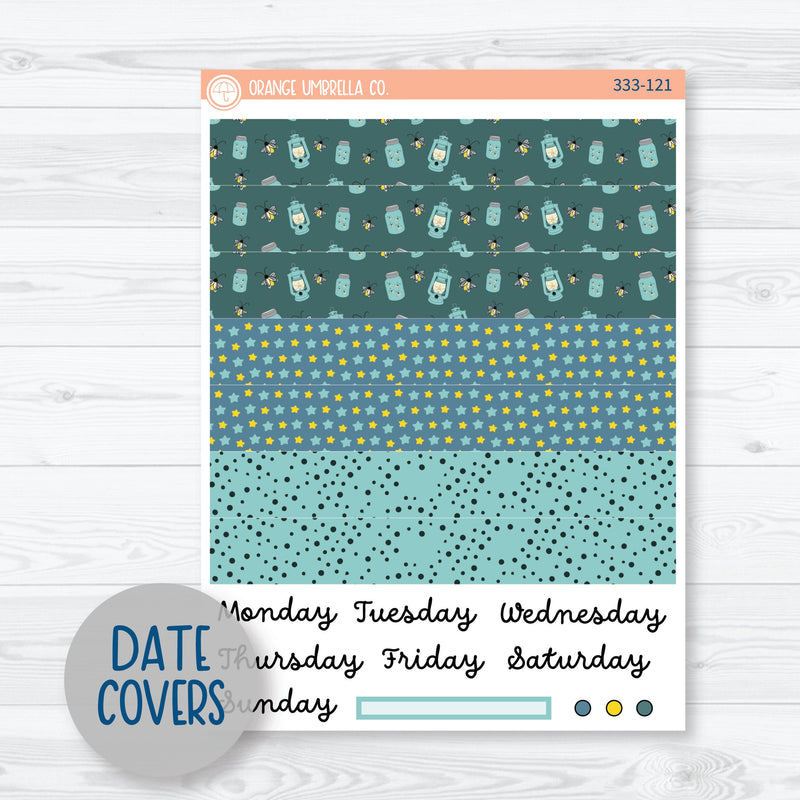 Firefly Summer Night Kit | A5 Daily Duo Planner Kit Stickers | Light Up | 333-121