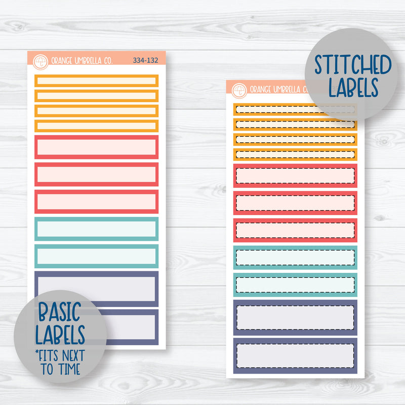 Beachside Vacation Planner Kit | 7x9 Daily Duo Planner Kit Stickers | Feeling Crabby | 334-131