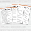 NP-Mood Tracker In Pixels; January start or July Start Full Page A5 & 7x9 Size Deco Planner Stickers | C-386-387