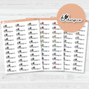 Charge Car Icon Script Planner Stickers and Labels | FC16 | E-297