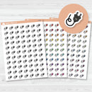 Hand Doodled Plug/Unplug Icon Planner Stickers | I-468