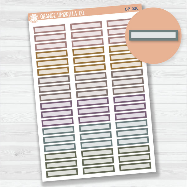 Skinny Appointment Planner Stickers | ECLP Bold Blooms Mixed Sheet | BB-036