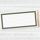 7x9 Lined Box Dashboard Planner Stickers | Bold Blooms Palette | BB-060-065