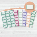 NP-Half Box Label Planner Stickers | Erin Condren Evolve Palette | EC-041-046