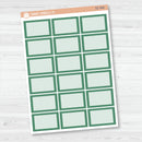 NP-Half Box Label Planner Stickers | Erin Condren Evolve Palette | EC-041-046