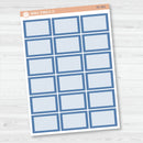 NP-Half Box Label Planner Stickers | for Erin Condren Evolve Palette | EC-047-052