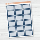 NP-Half Box Label Planner Stickers | for Erin Condren Evolve Palette | EC-047-052