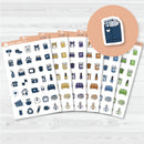 NP-Doodle Icon Planner Stickers | For Erin Condren Evolve Planners | EC-099-104