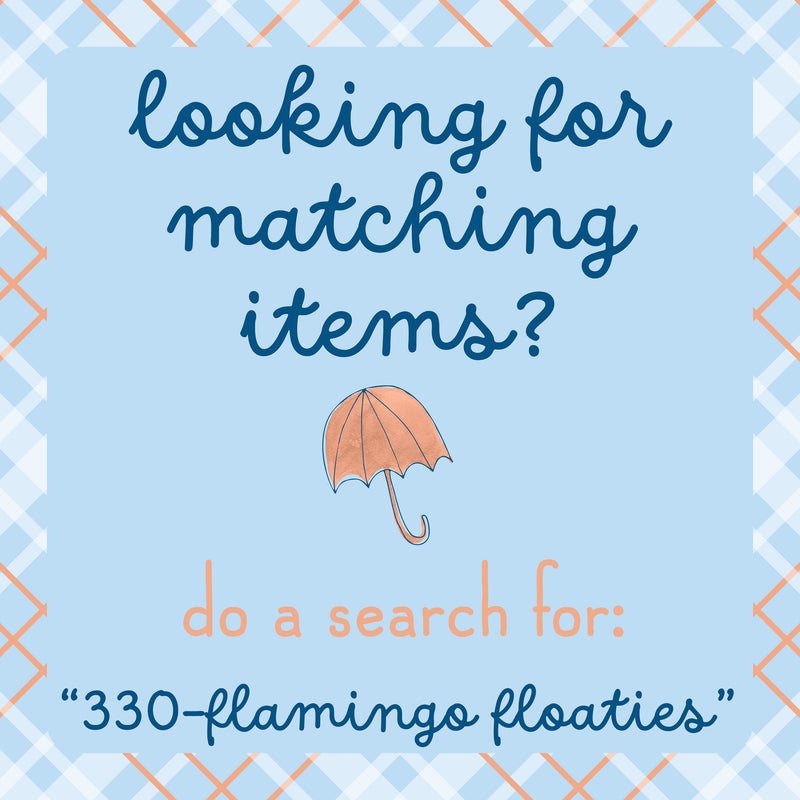 Flamingo Summer Hobonichi Cousin Planner Kit Stickers | Flamingo Floaties | 330-051