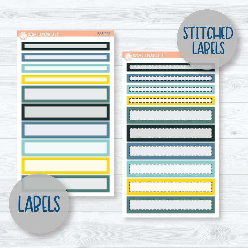 Firefly Summer Night Kit | 7x9 Compact Vertical Planner Kit Stickers | Light Up | 333-091