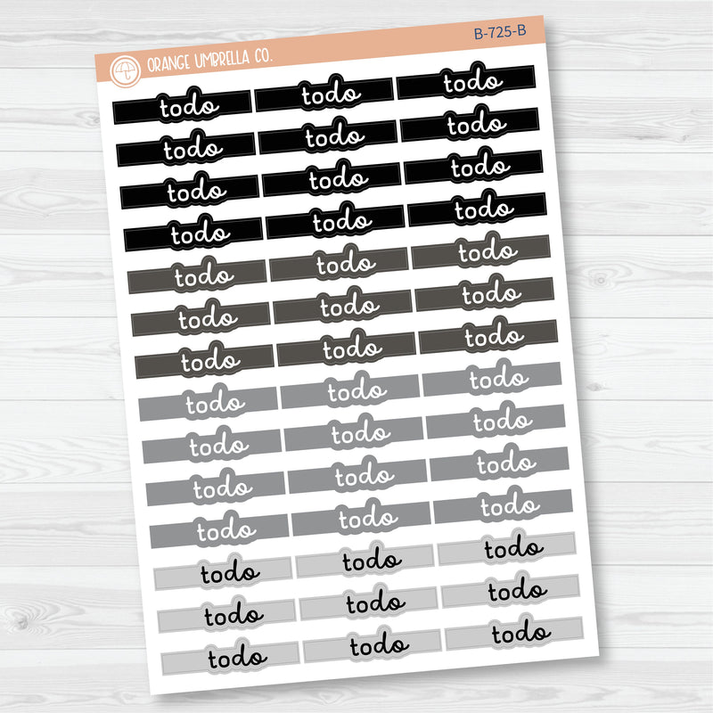 To Do Appointment Headers Planner Stickers | FC16 | B-725