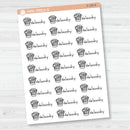 Do Laundry Planner Stickers | F16 | E-299