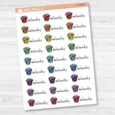 Do Laundry Planner Stickers | F16 | E-299