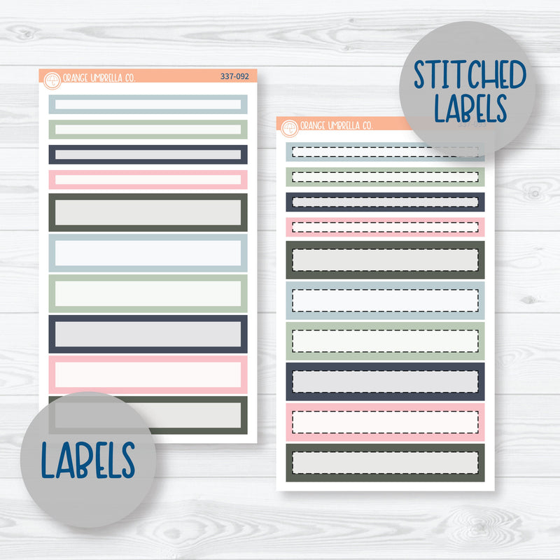 Bees Lemon & Sunflower Kit | 7x9 Compact Vertical Planner Kit Stickers | Porch Picnic | 337-091