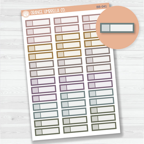 Regular Appointment Planner Stickers | ECLP Bold Blooms Mixed Sheet | BB-041