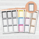 Weekly Cleaning Tracker | F16 | B-724