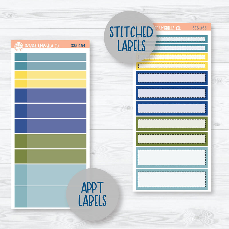 Summer Lemons | 7x9 Plum Daily Planner Kit Stickers | Italian Villa | 335-151