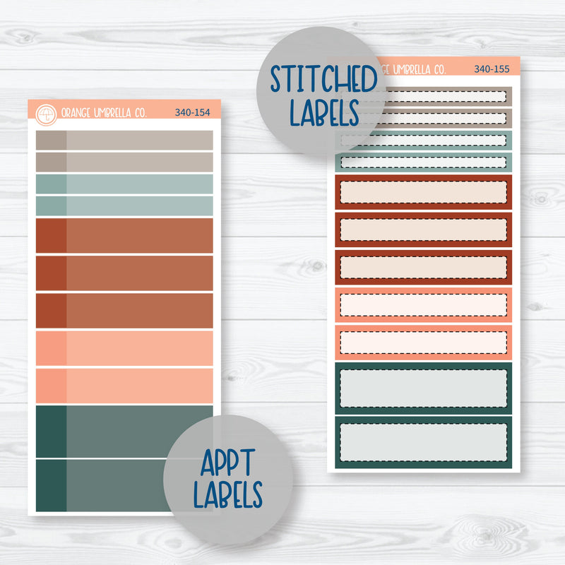 Fall Autumn Stickers | 7x9 Plum Daily Planner Kit Stickers | Fall Farmer's Market | 340-151