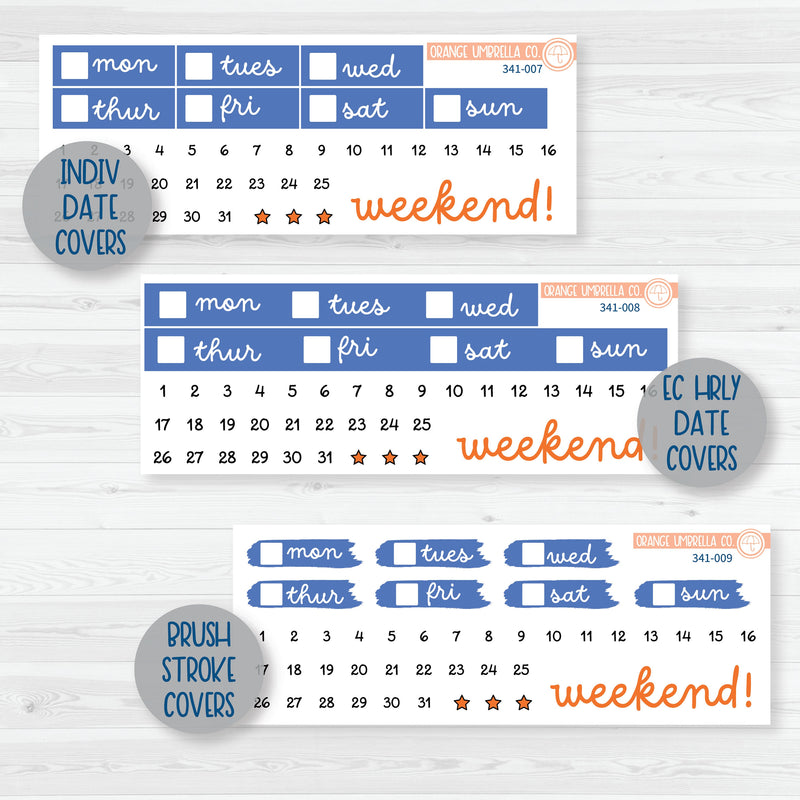 Pumpkins & Pickup Truck | Weekly Planner Kit Stickers | Pickup Pumpkins | 341-001