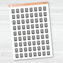Hand Doodled E-Reader/Tablet Icon Planner Stickers | I-476