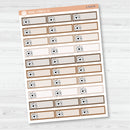 Hand Doodled TV Color Label Planner Stickers | Solid Color Labels | L-514
