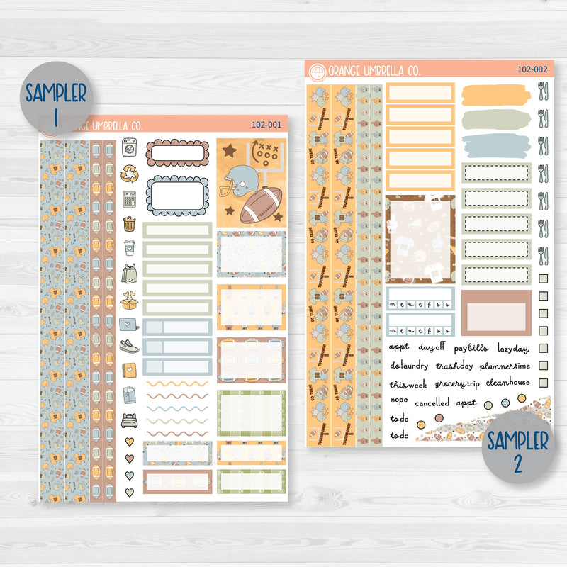 Football Game | Weekly Planner Kit Stickers | Tailgate | 102-001