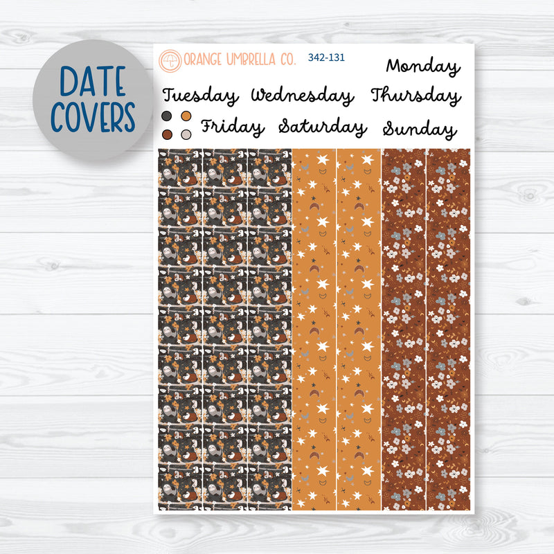 Owl Planner Kit | 7x9 Daily Duo Planner Kit Stickers | Side Eye | 342-131