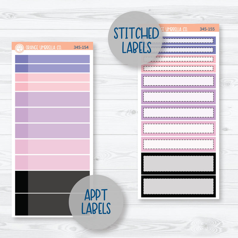 Pink Halloween Kit | 7x9 Plum Daily Planner Kit Stickers | Spider Queen | 345-151