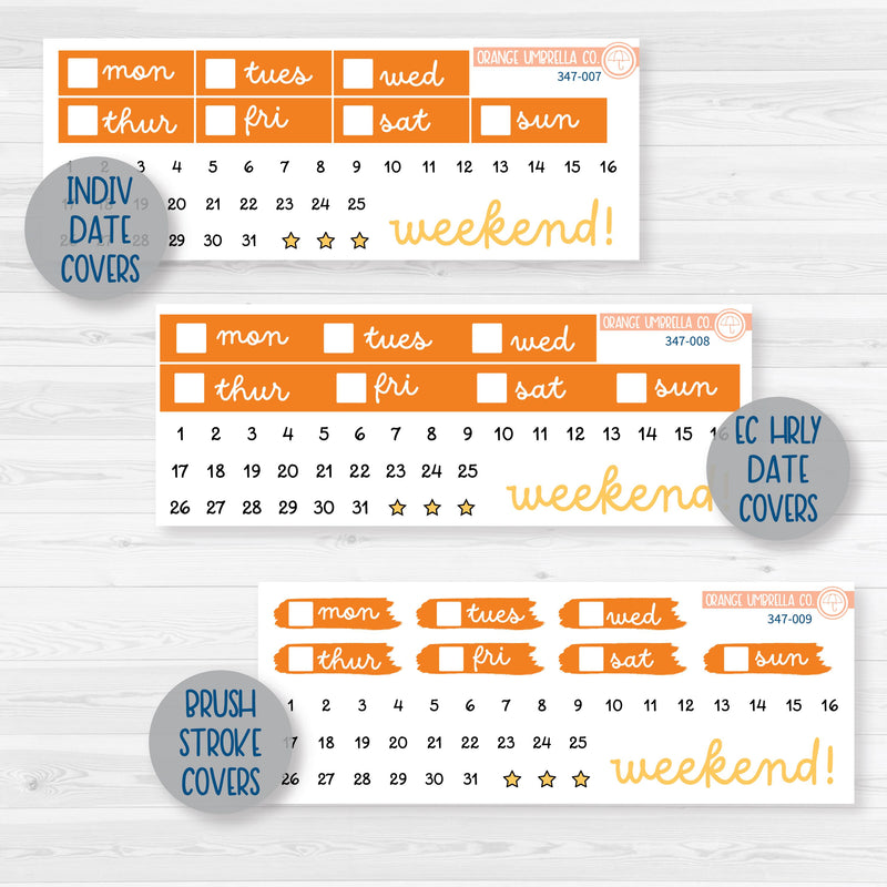 Pumpkin & Ghost Halloween Kit | Weekly Planner Kit Stickers | Eye of a Newt | 347-001